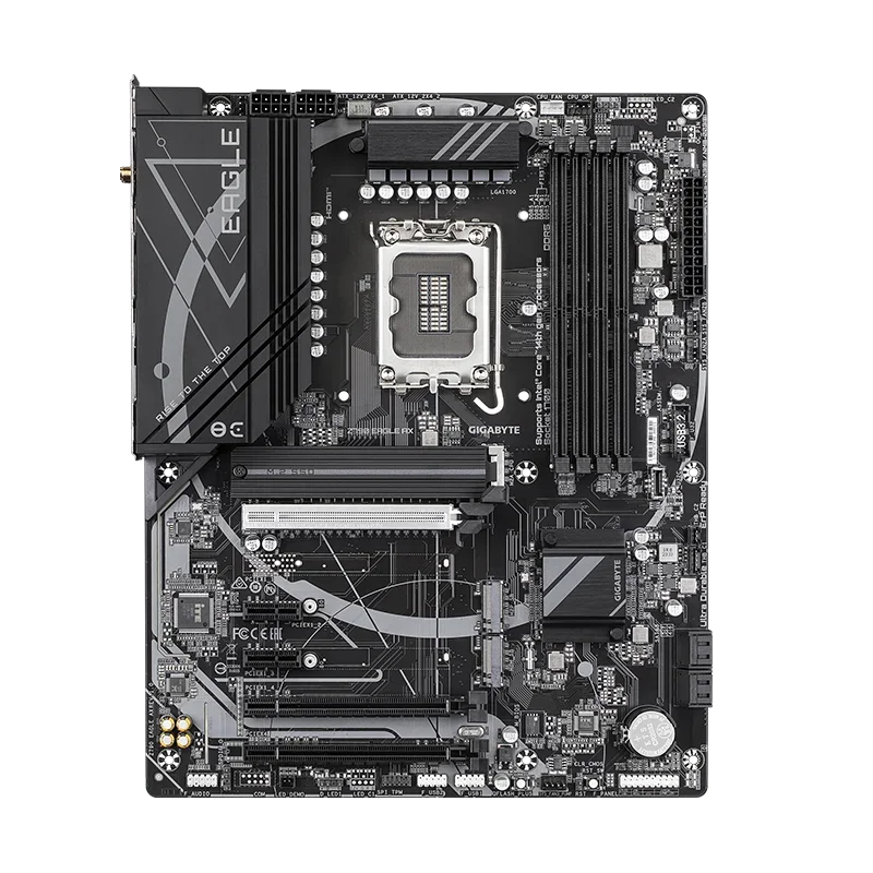 

Z890M small sculpture ice sculpture magic eagle D5 desktop computer assembly supports 285K set B860I mini sculpture