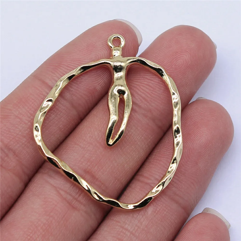 Fashion Earring Linker 2022 Geometric Earring Connector Jewellery Components Acce Modern Women\'s Jewellery