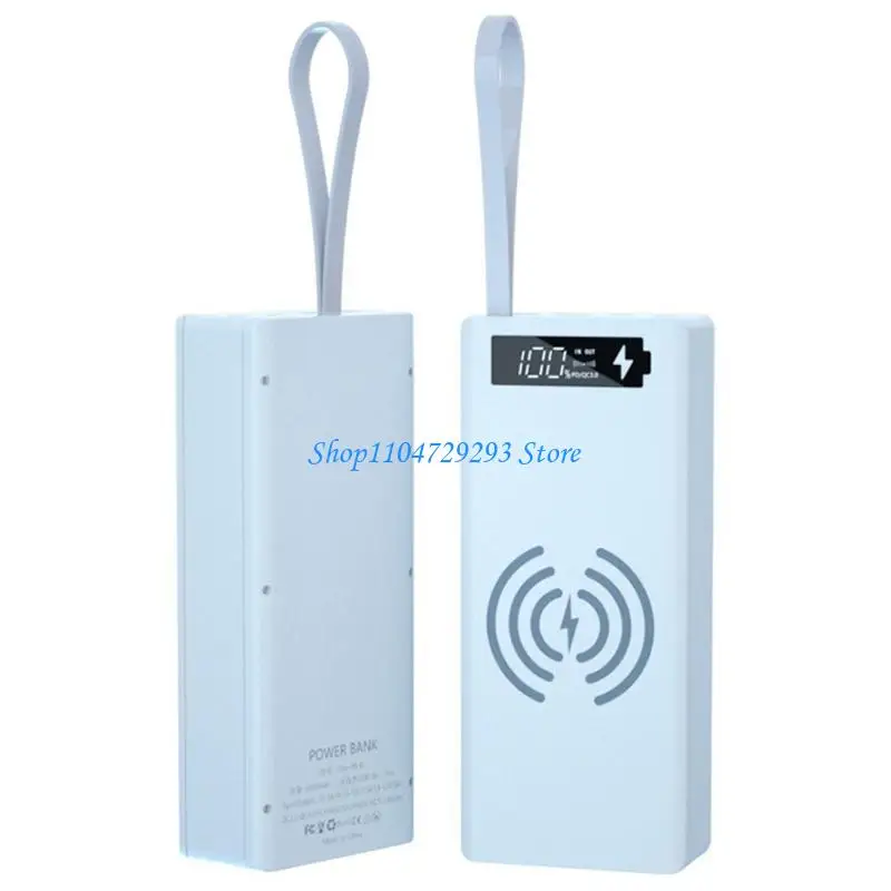 

Y2GD 16Pcs 18650 Battery Holder Box Welding Storage Box DIY for Case