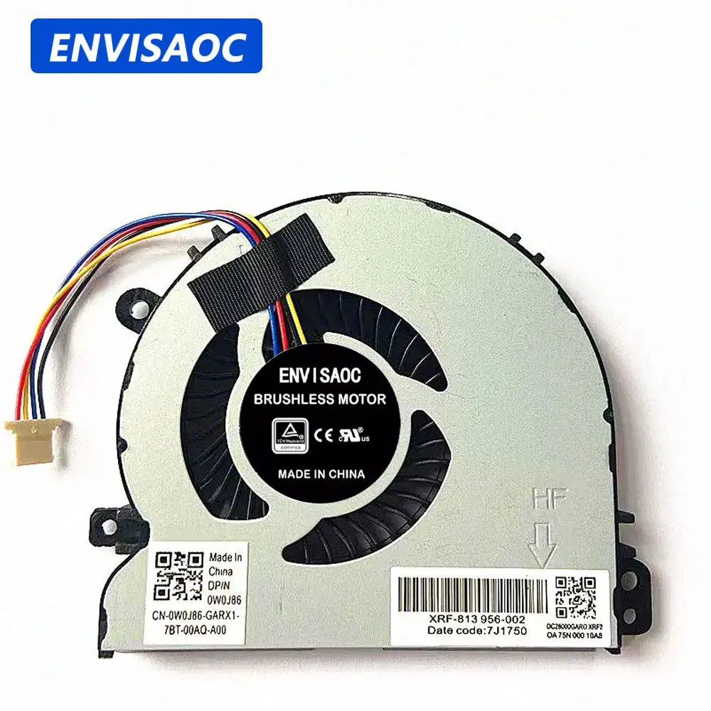 

OEM NEW For Dell Latitude 3450 3550 E3450 E3550 P51G Laptop CPU Cooling Fan Heatsink Fan Cooler 0W0J86