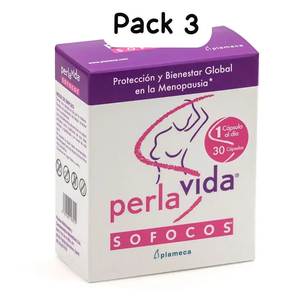 Plameca Mujer Perlavida Sofocos 30 Cápsulas - Imagen 5