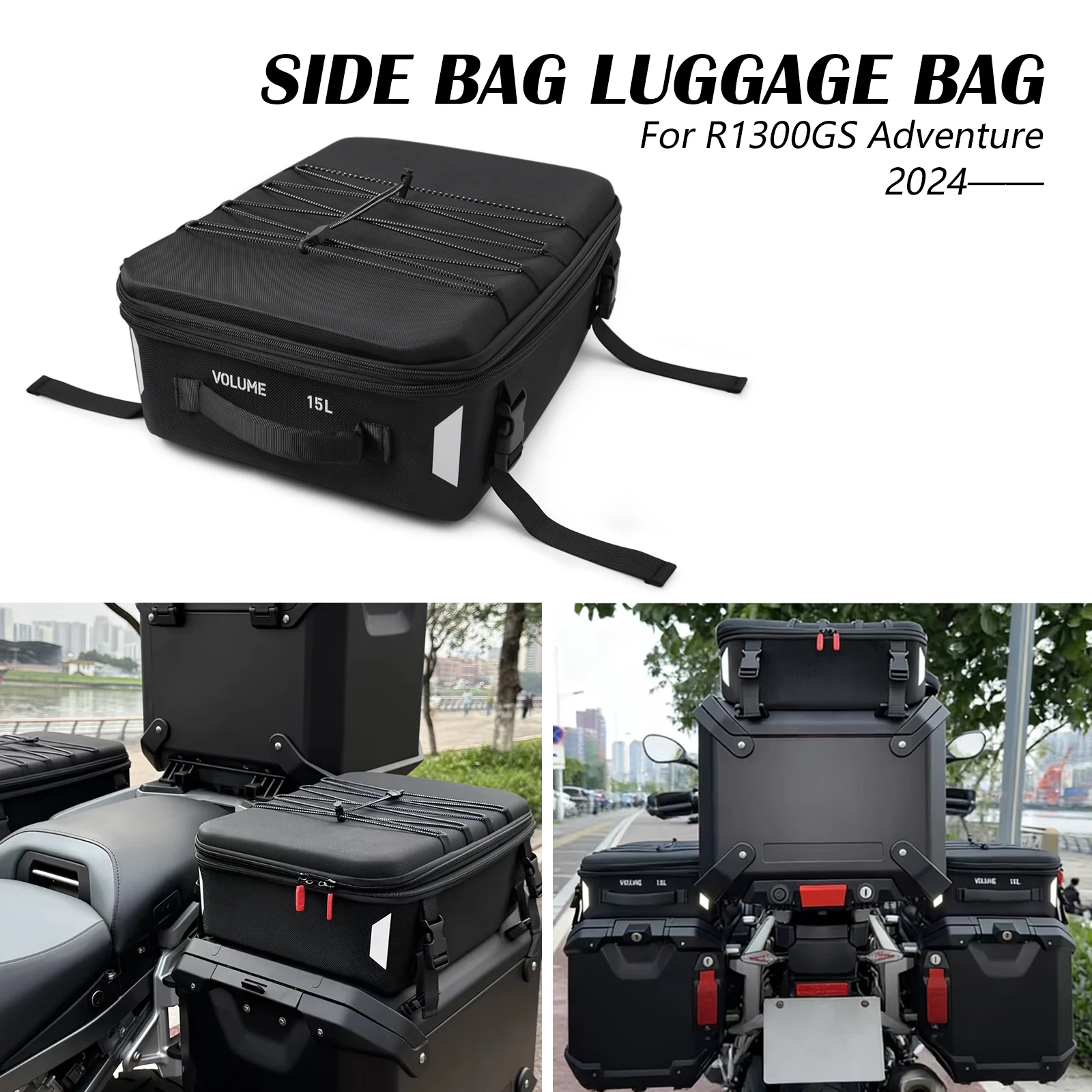 

For BMW GS 1300 R 1300 GS Adventure 2024 2025 2026 R1300GS ADV Top Pack Motorcycle Accessories Luggage Bags Additional Bags
