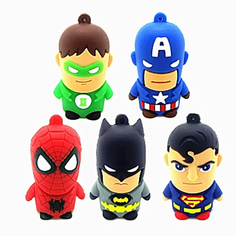 cartoon figure Pen Drive 2TB 1TB Memory Stick USB Flash Drive 2000GB 2.0 Cartoon Pen Drive 1000GB USB Stick 512GB Presente USB