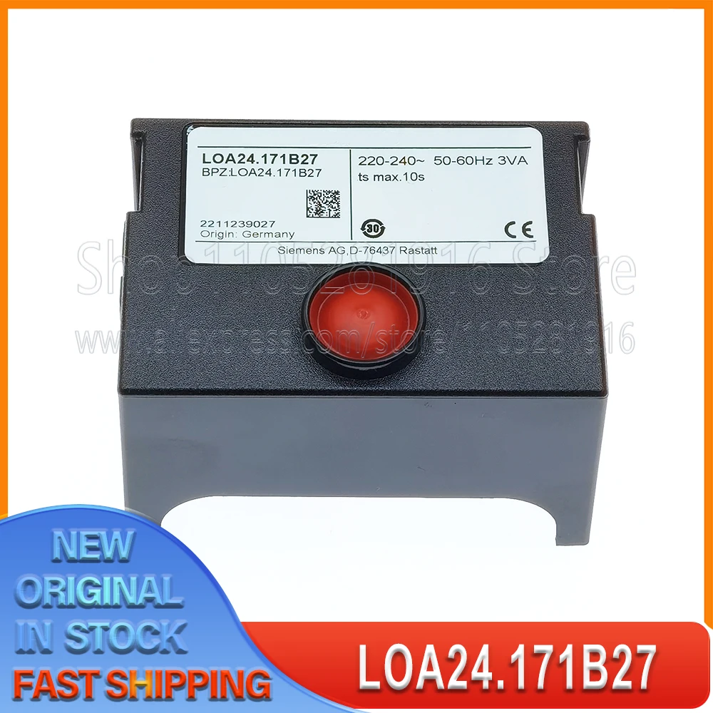 

1 шт./лот Оригинальный программируемый механический контроллер LOA24.171B27, контроллер зажигания для горелок, 100% новый, в наличии на складе