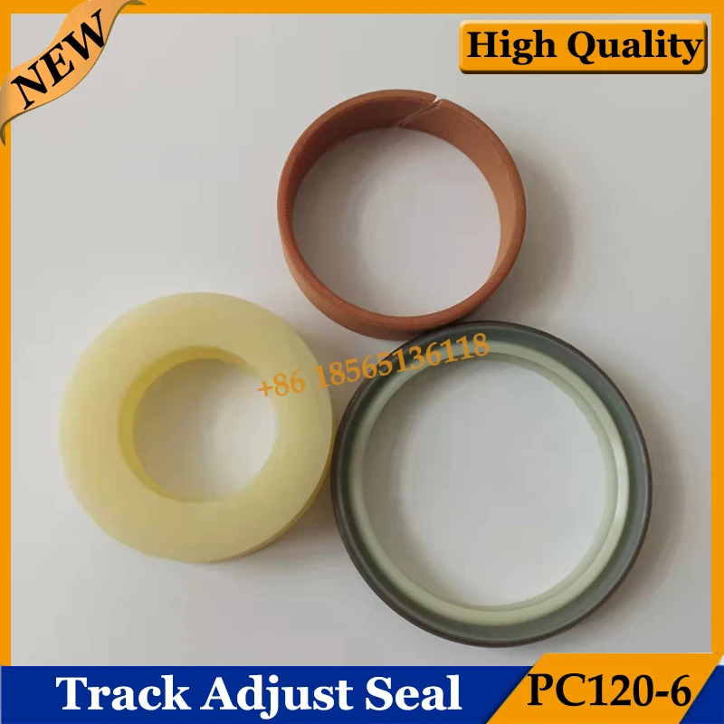 

PC120-6 Chain Adjust Cylinder Seal Kit for Excavator PC120-6 Track Adjuster Cylinder Repair Kits