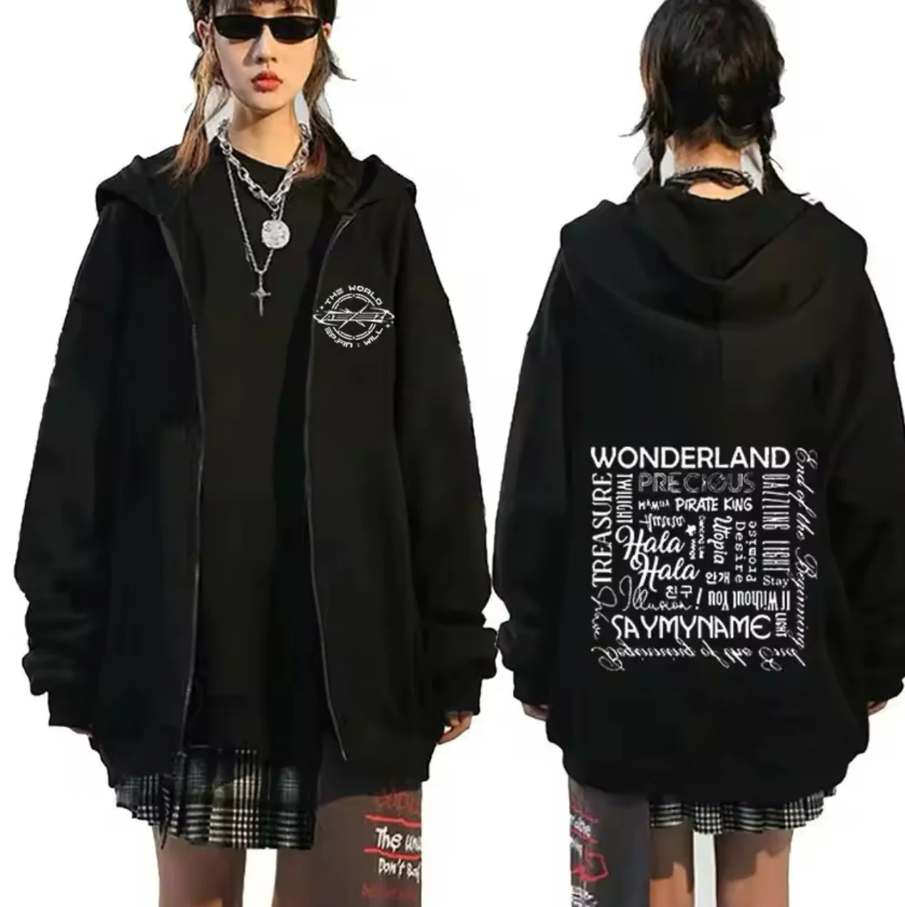 KPOP ATEEZ 2024 TOWARDS THE LIGHT WILL Women Hoodie Design Aid Clothing Same Sweatshirt Unisex Streetwear Sweatshirt Top