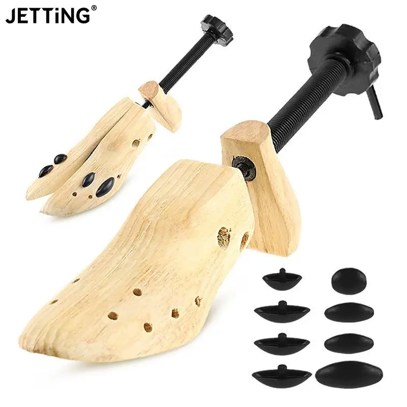 

1pcs 2-Way Wooden Shoe Tree For Men And Women Shoes Expander Djustable Shoe Stretcher Shaper Rack Sawol