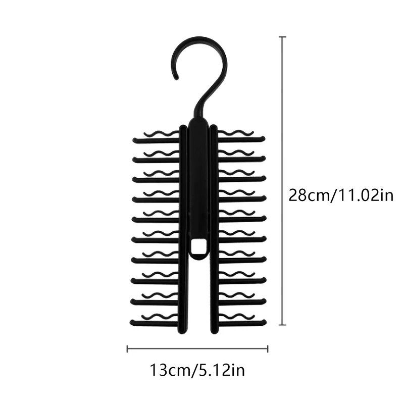 Bielizna krawat wieszak do przechowywania dużej pojemności wielowarstwowy wieszak do przechowywania szarfa pasek wieszak odkształcalny stojak