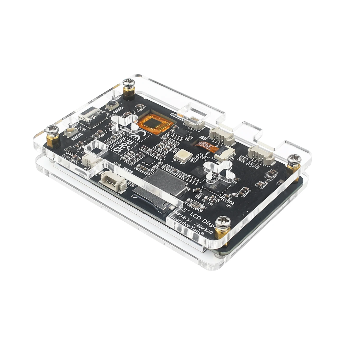 ESP32-S3 Entwicklungsboard mit 2,8 Zoll IPS Touchdisplay für Arduino LVGL GUI, unterstützt WiFi, BT, Xiaozhi AI, Roboter-Chat, Deepseek – Detail 23