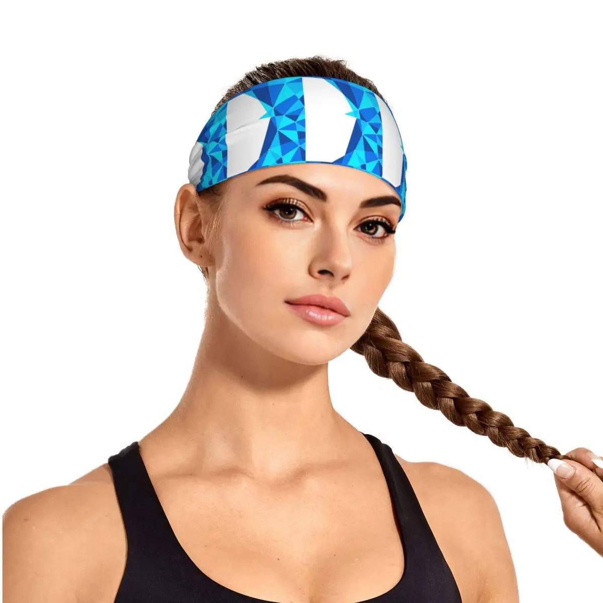 Personalizado ptv melbourne metro train libré réplica sweatband para homens mulheres de secagem rápida esportes sweatband ginásio yoga correndo