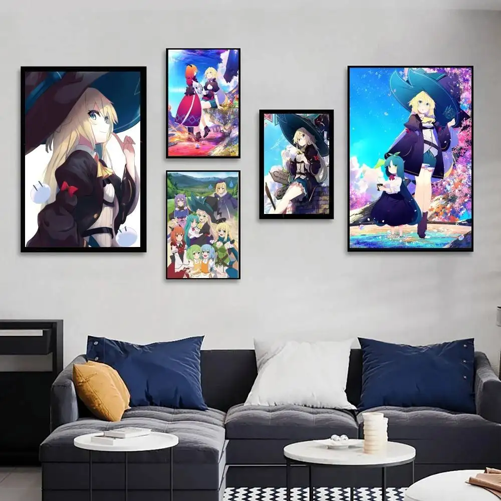 I've Been Killing Slimes For 300 Years And Maxed Out My Poster Art Sticky Wall Waterproof Home Living Room Bedroom Bar Aesthetic