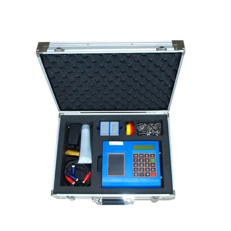 Ultrasonic Flow Meter Portable Flow Meter With Printer Ultrasonic Flowmeter With Data Logger Sensor Cheap Ultrasonic