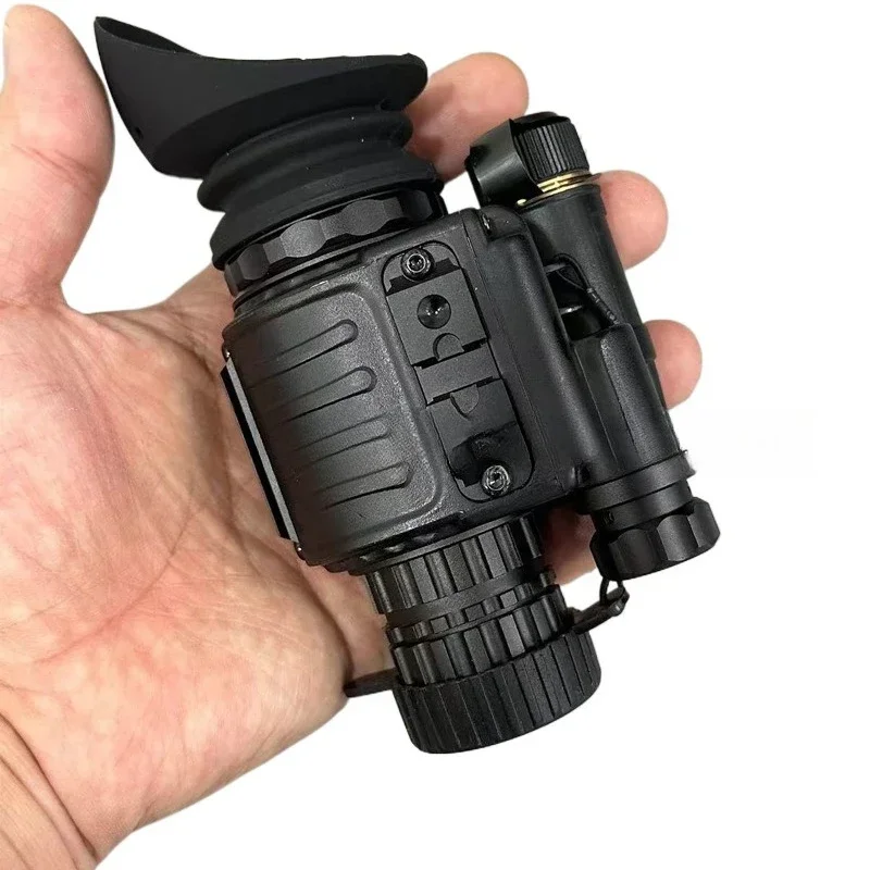 High definition infrared low light night vision device second generation plus handheld helmet head-mounted all black night
