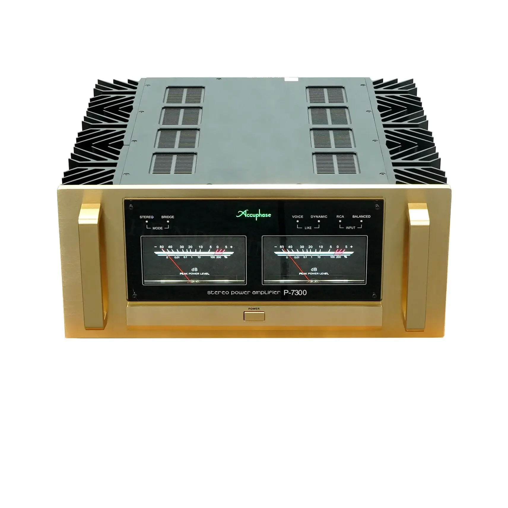 STEREO POWER AMPLIFIER P-7300 Copy Accuphase Each Channel Delivers Ample Power Down To Low Load Impedances Of 2-16 Ohm