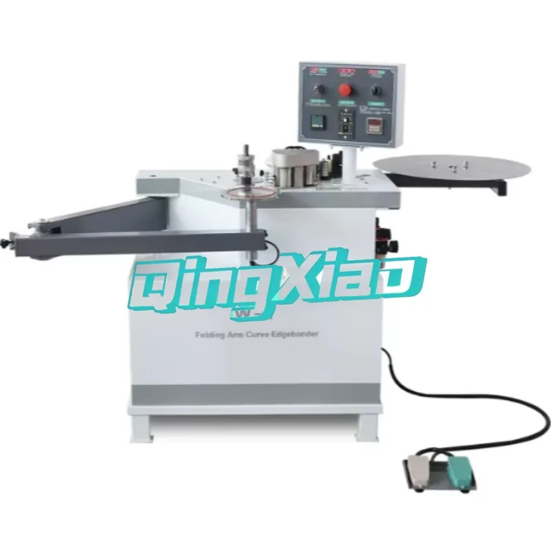 W1 Folding Arm Curve Edgebander For Woodworking Furniture Straight Curve Edge Banding Machine Durable Efficient High Precision