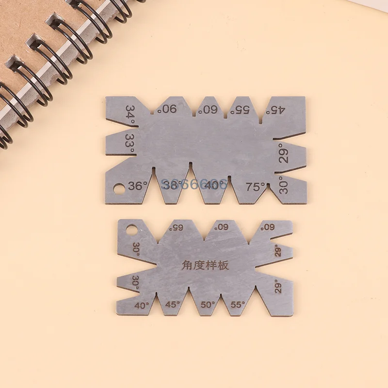 For Car Motorcycle Ship 45 55 60 65 70 Degree Valve Angle Gauge Engine Valve Measuring Angle Detection Tool Stainless Steel - Image 2