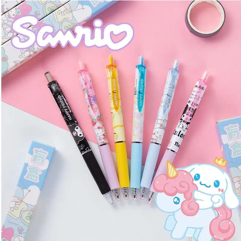 Kawaii sanrio hallo kitty kuromi neutraler stift anime cartoon 0,5mm kreative blinde box signatur stift eröffnungs saison studenten geschenke