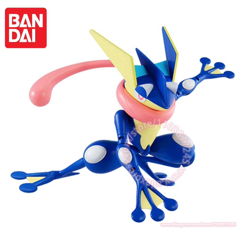 BANDAI Assembled Model Pokemon Greninja 47 Special Series of Children's Toys Animation Peripheral Tabletop Decoration Gift