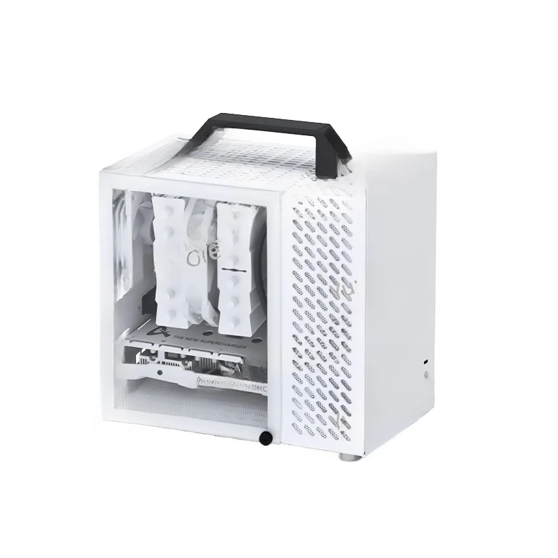 

Obudowa U35 ITX przenośna strona przezroczysta komputer stacjonarny zasilacz sfx mini mała aluminiowa obudowa bez K66