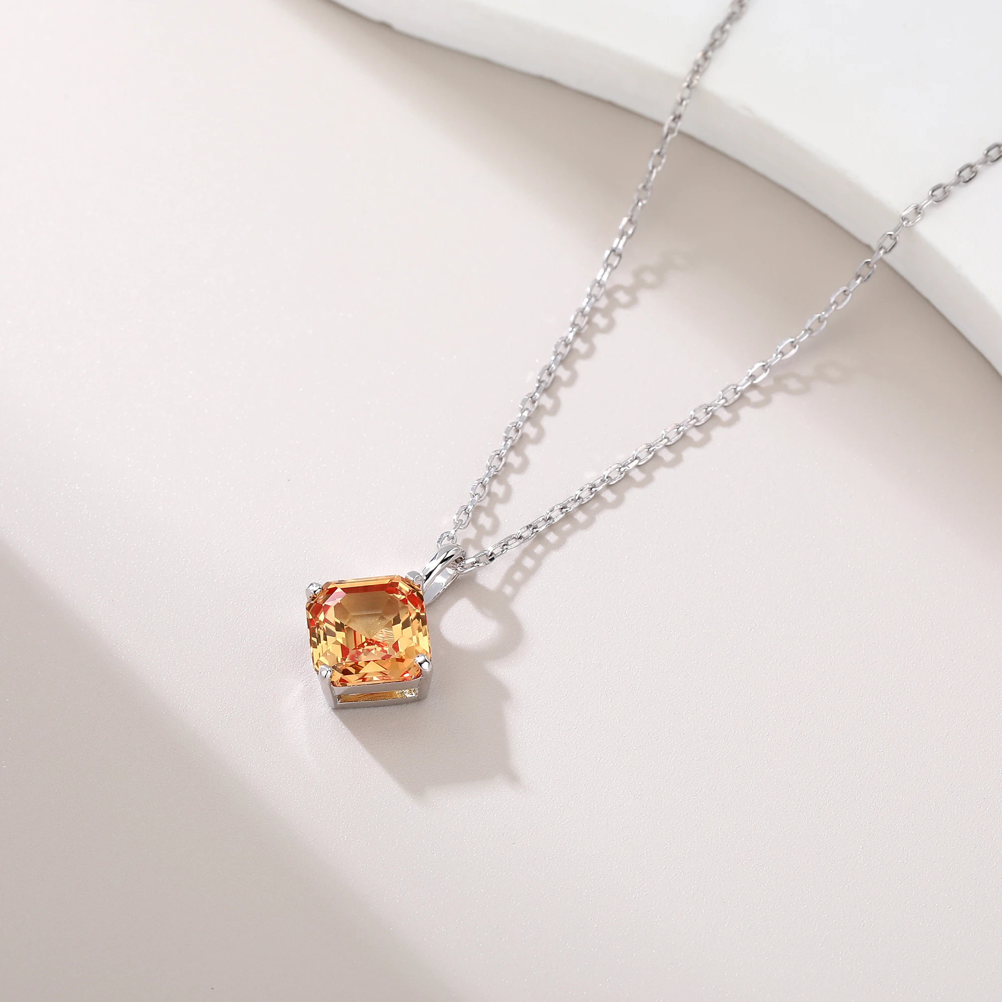 Bezel-Set Diamond-Shaped Small - Bezels Set Pendant review and price