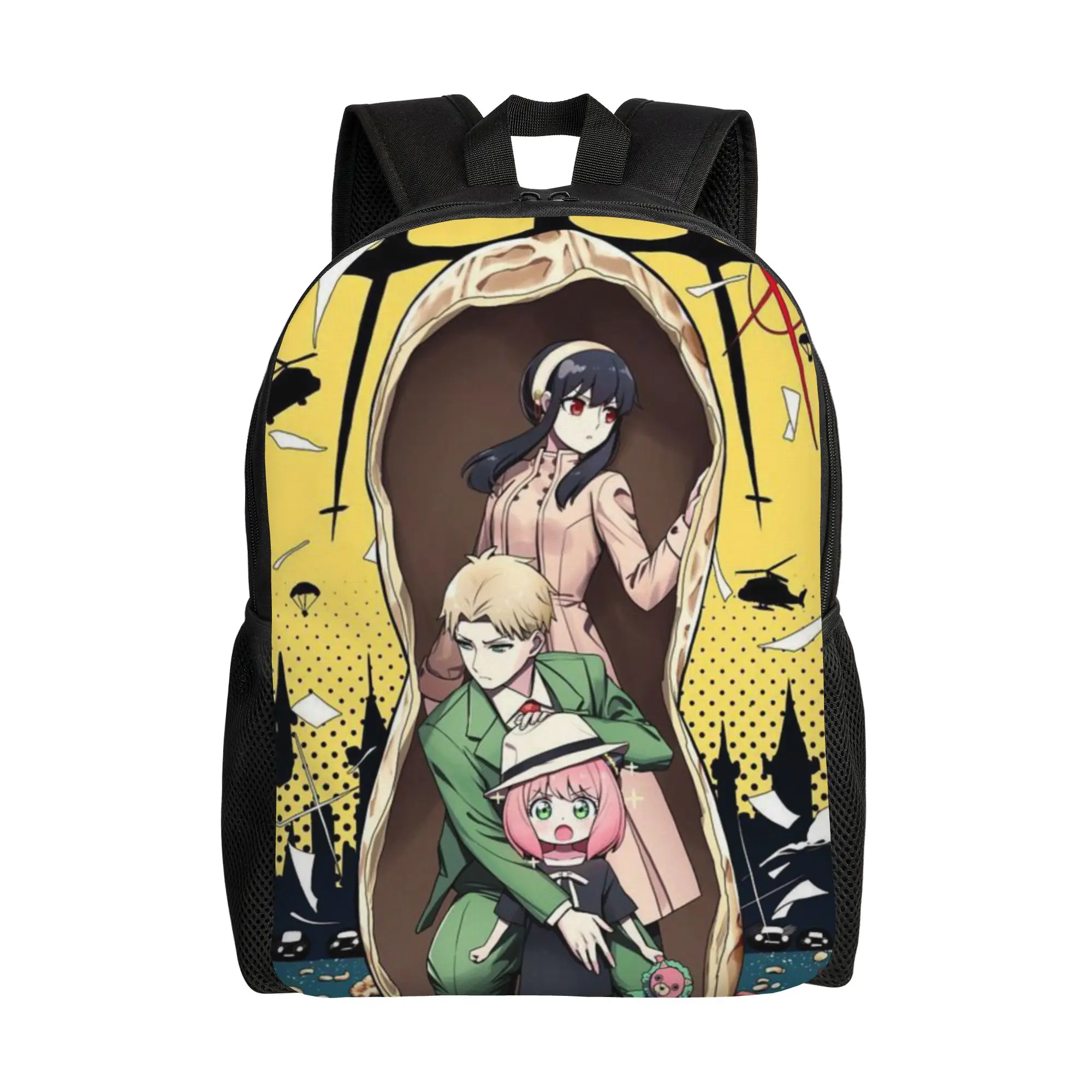 Back to school season Cool Go into hiding Bookbag SPY×FAMILY Couple Backpack
