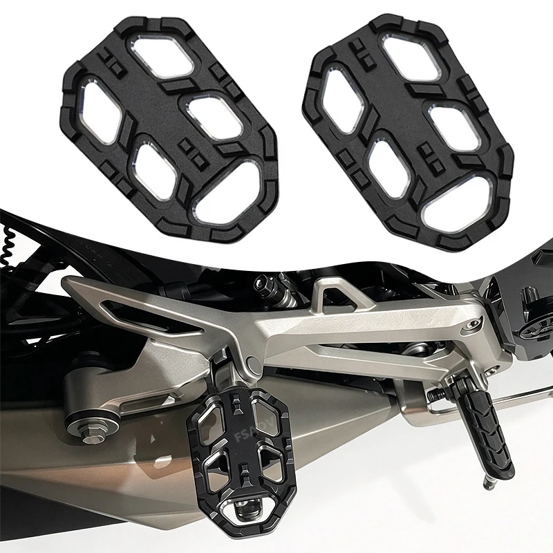 For HONDA NC750X NC750S NC750 2014 - 2025 Motorcycle Footrest Foot Peg Rider Wide Footpegs NC 750 S/X 750S 750X Accessories