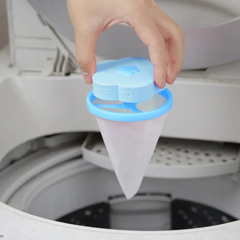 Washing Machine Filter Floating Washing Clothes Hair Filter Bag Universal Floating Care Washing Bag Hair Remover