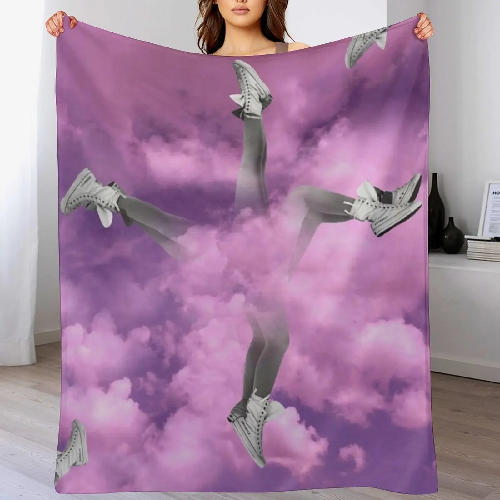 Heavenly Legs Throw Blanket Luxurious Soft Blanket Holiday Gift for Family
