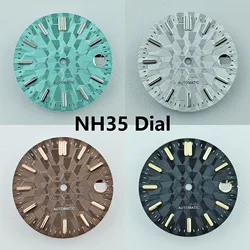 New NH35 dial  watch dial NH series 35/36 men's watch dial customized logo suitable for NH35 movement watch accessories