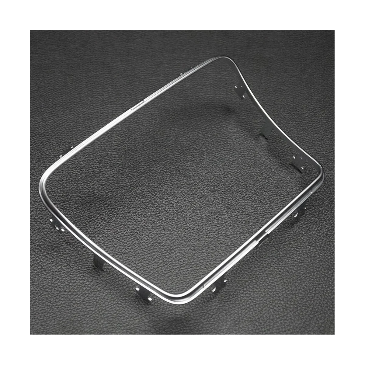 A2056830900 Car Front Water Cup Frame Chrome Trim for Mercedes Benz W205 C205 C253 2015-2021 Storage Box Trim Strip