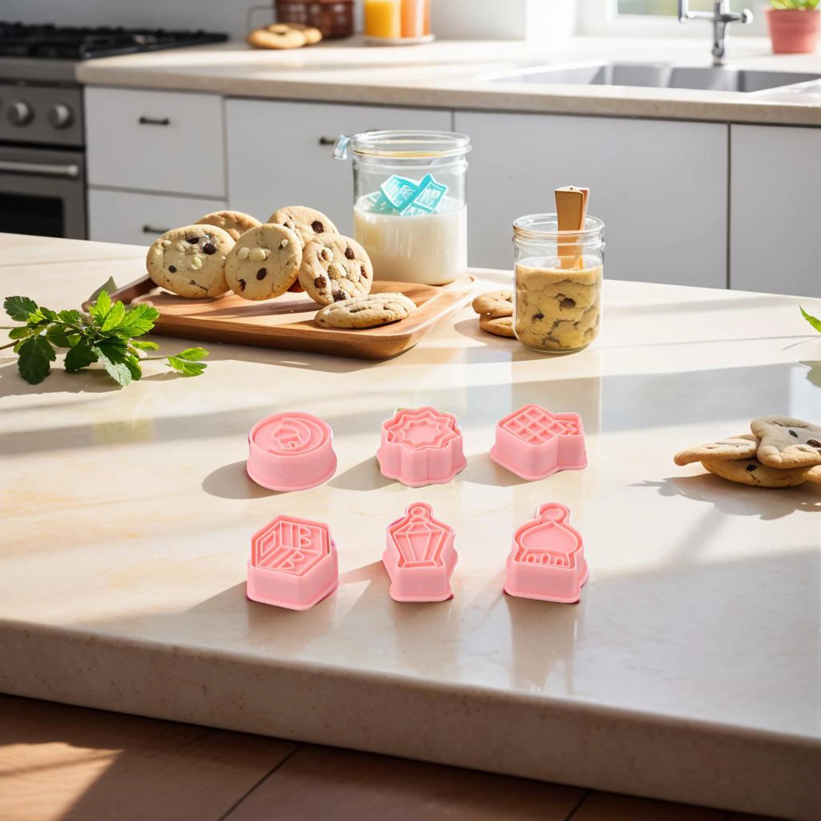 Cookie Cutter Set Eid Cookie Cutters Eid Celebration Smooth Edges Sturdy Construction Suitable For All Occasions