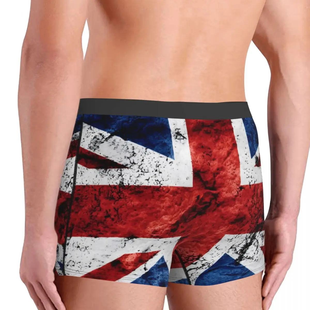 United Kingdom Flag Street Arts Underpants Homme Panties Male Underwear Ventilate