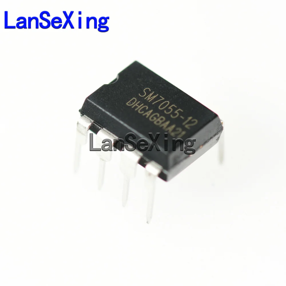 New stock SM7055 SM7055-12 DIP8 direct insertion induction cooker power management chip 7055 7055