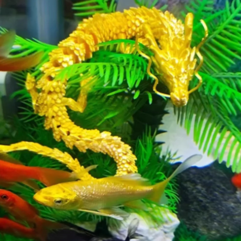 3D プリント関節ドラゴン中国の神聖なドラゴン装飾モデリング - 3D Printing Drawing のレビューと価格