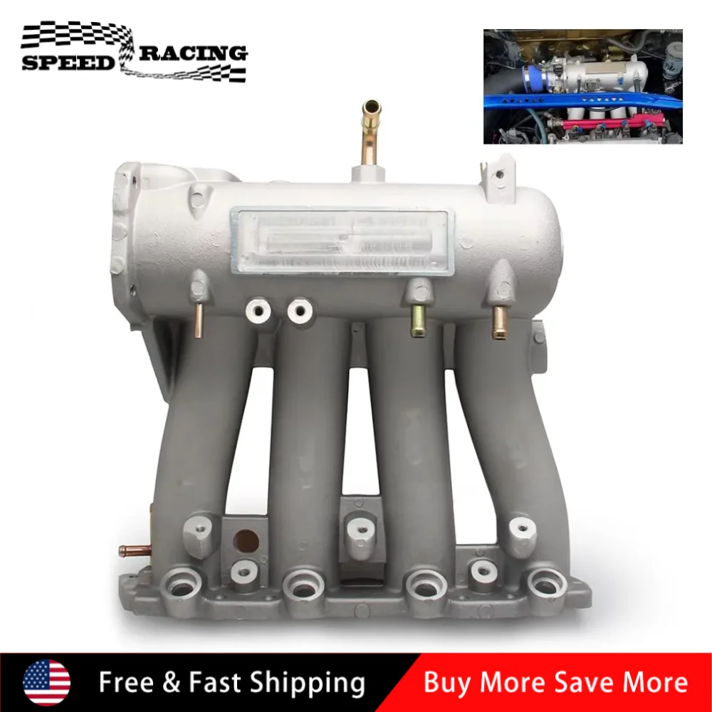 

New Trendy Car Aluminum D15 D16 D-SERIES Intake Manifold For 1988-2000 Honda Civic CX DX FORMER GX HX LX IM-1005