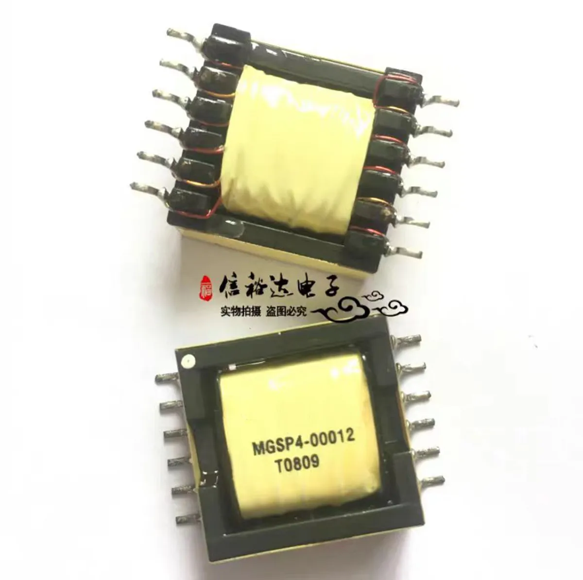

Original new 100% MGSP4-00012 6-group winding 500V step-up isolation flyback coupled inductor transformer 27.4UH