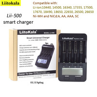 LiitoKala Lii-500 Multifuncional Smart Battery Charger LCD Display for 18650 26650 16340 18350 3.7V 1.2V Test battery capacity