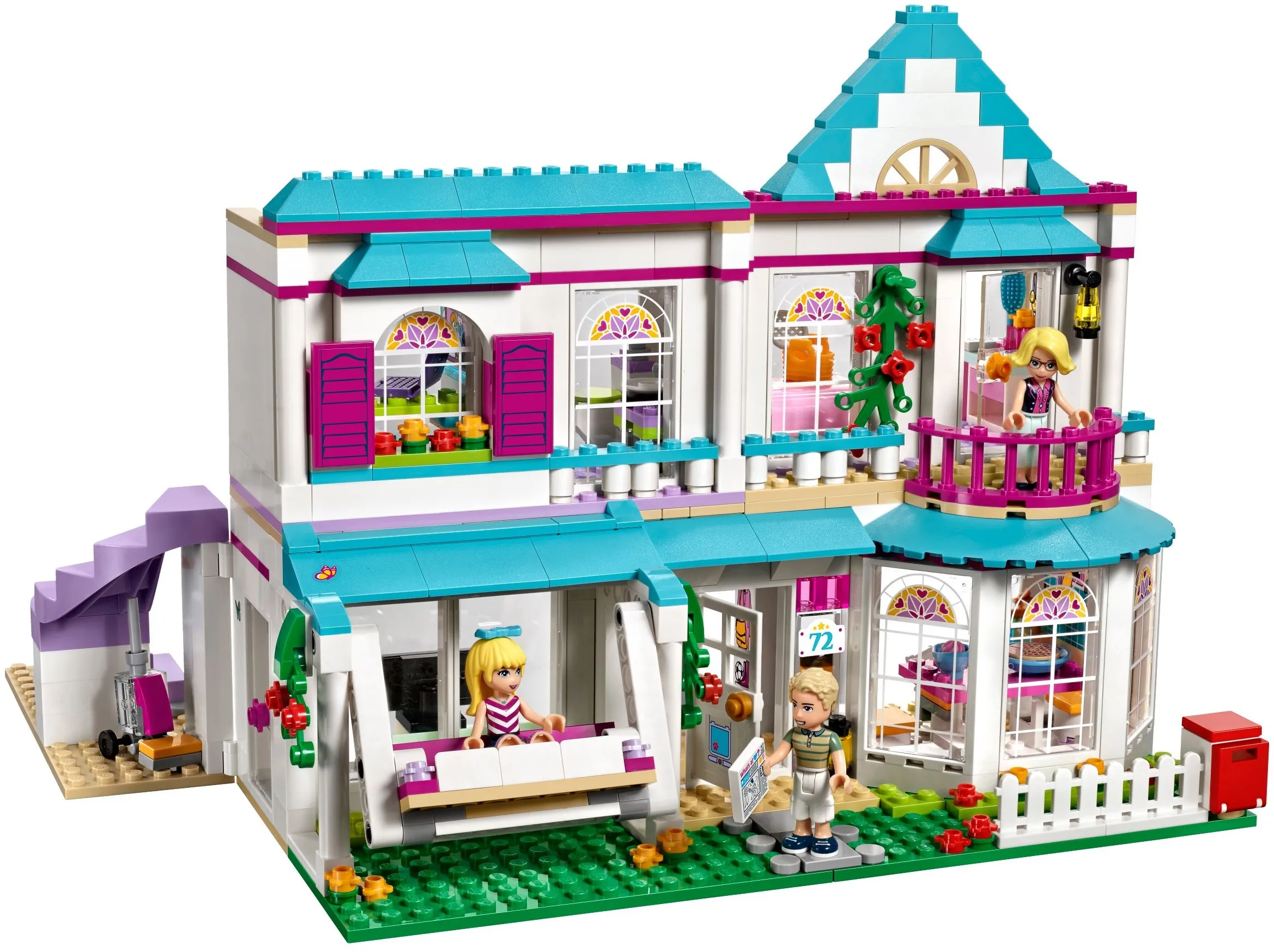 649 stücke Freunde Heartlake City Sommer Stephanie der Haus 10612 Modell Bausteine 41314 Kinder Kid Set Bricks Kompatibel mit