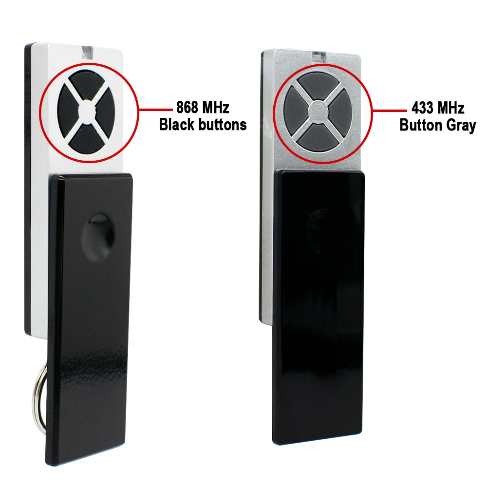 1/2/3 ชิ้น สำหรับ Chamberlain LiftMaster TX4RUNI TX2REV TX4REV TX4REVf TX4EVf 868mhz 4 ช่องสัญญาณ 868 MHz รีโมทควบคุมประตูโรงรถแบบ Rolling Code