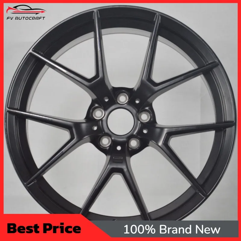【2026】Factory Direct Supply Wholesale 18 19 20 Inch 5x120 Matte Black Sport Style Cast Aluminum Alloy Rims For Sedan Cars
