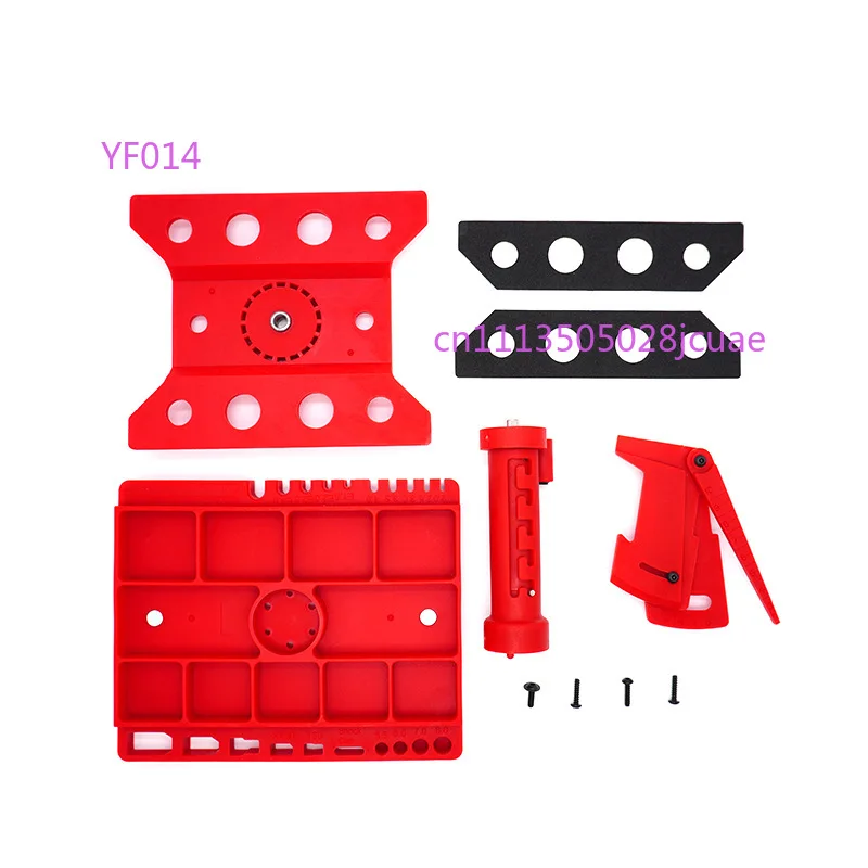 

Repair Table 360° Rotatable Height Adjustable Alloy Workstation with Repair Ruler for 1/8 1/10 1/12 Crawler Car