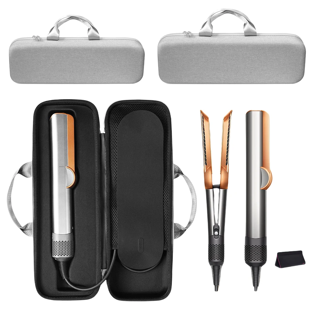 

EVA Hard Carrying Case Anti-Scratch Travel Case Anti-Drop Protective Storage Case for Dyson Airstrait HT01 Hair Straightener