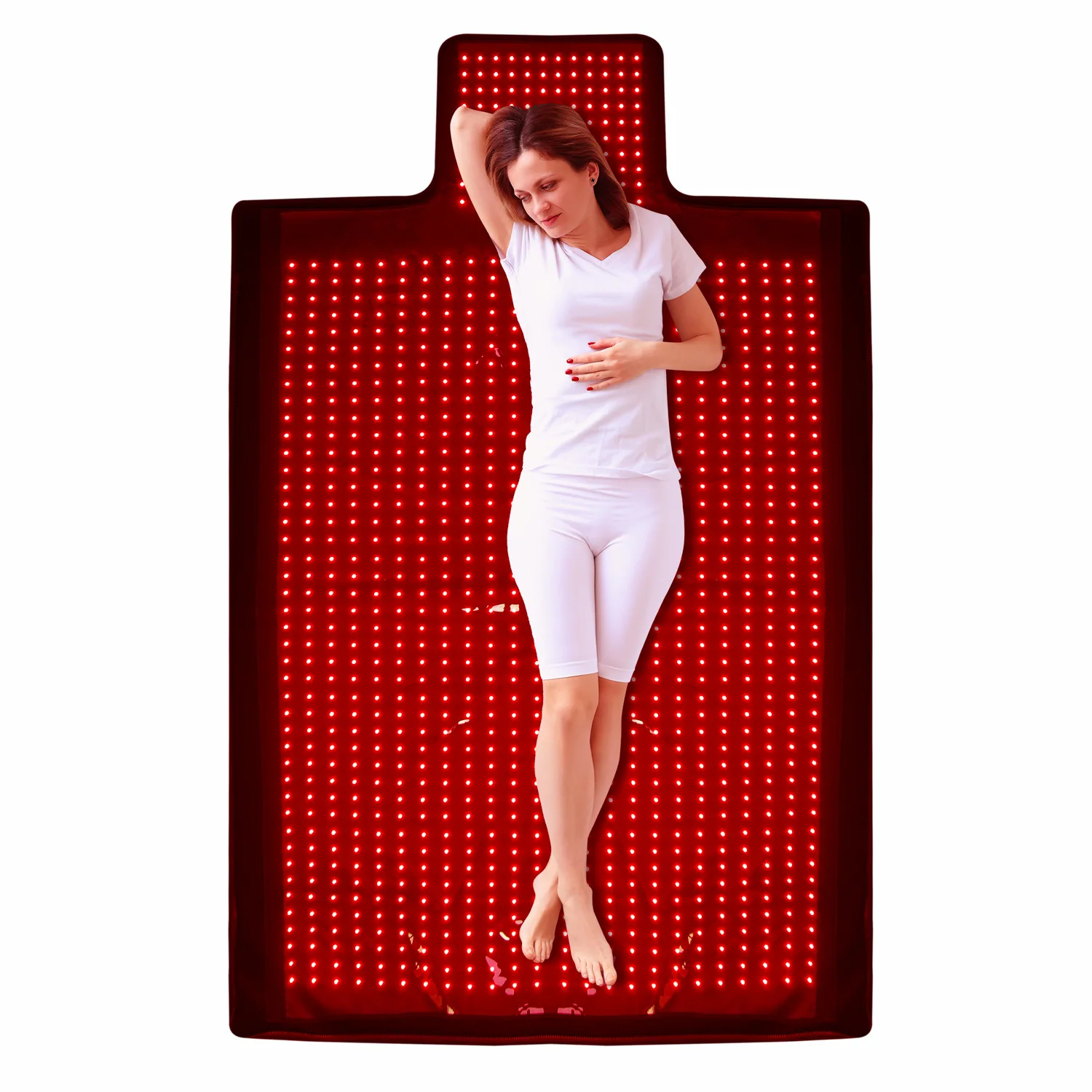 

LED Red Light Therapy Sleeping Bag, 660nm+850nm, Hotobiomodulation Device,Infrared Heat TherapyFull-Body Recovery Sleepwear