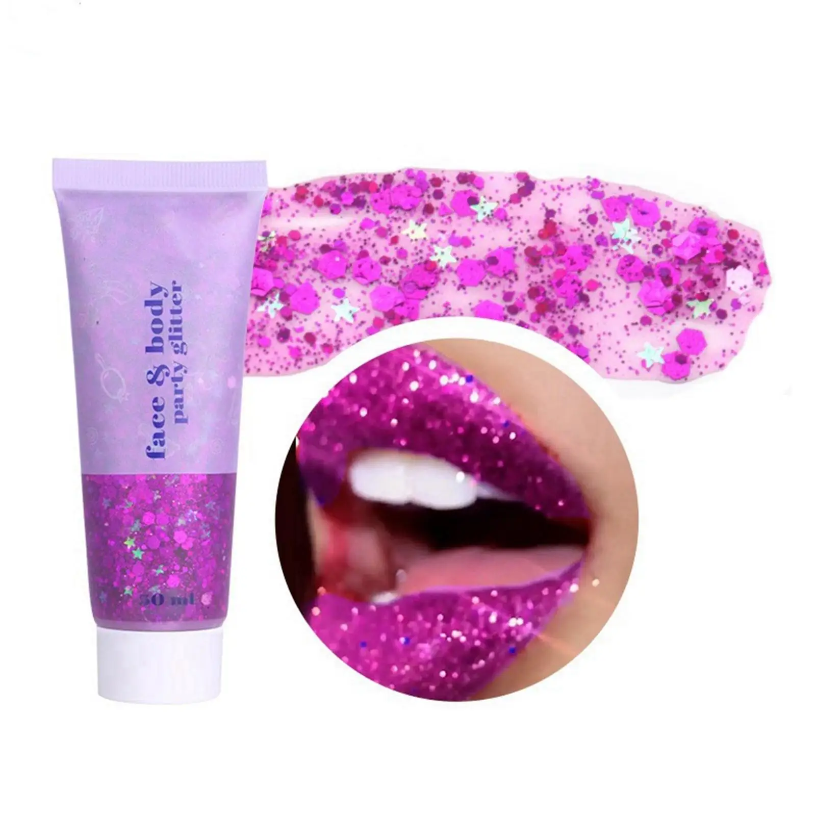 Neon Glitter Eyeshadow Matte Palette Shimmer Makeup Kit for Girls Holiday Birthday Cosplay Decor