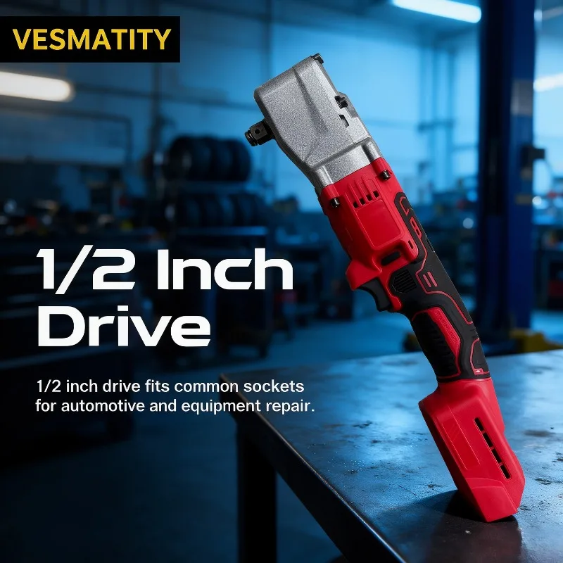 Electric Ratchet Wrench 1200Nm 1/2 Inch Brushless Cordless Driver Removal Screw Nut Power Tools For Milwaukee 18V Battery