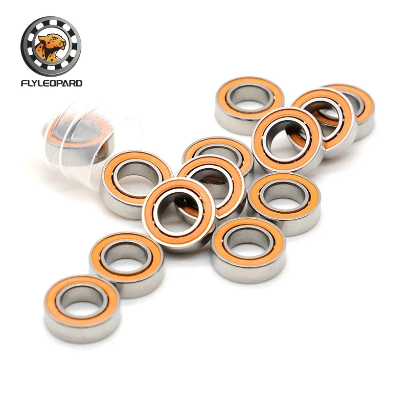 2PCS SMR137 2RS CB Fishing Reel Bearings 7*13*4 mm  Stainless Steel Hybrid Ceramic Air Bearing SMR137 2RS