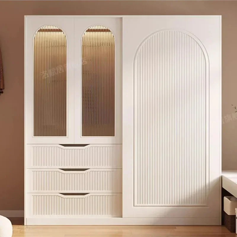 

Шкаф для комнаты, простой белый большой ящик для квартиры, шкаф для спальни, женский Vestidores De Armario Abiertos Ropero Furniture