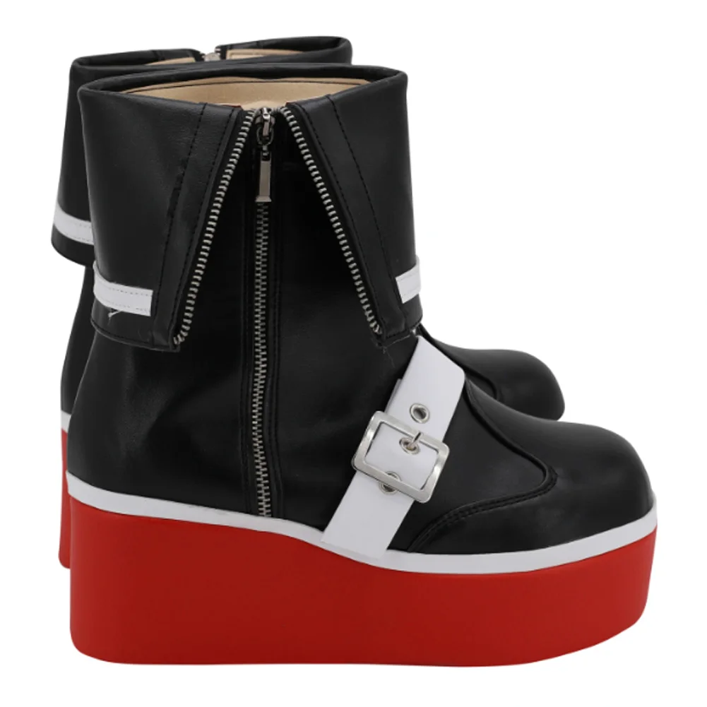 Marie rose sapatos cosplay jogo morto e vivo botas acessórios de fantasia feminino disfarce sapatos calçados festa de halloween terno adereços