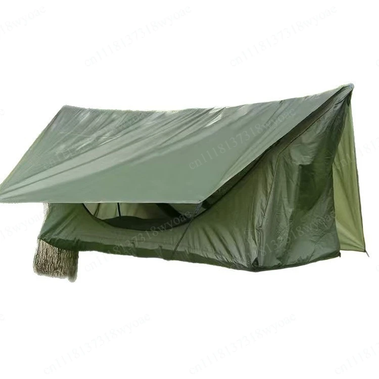 Outdoor Mosquito Net Hammock Inflatable Mat Adult Size Hammock Zipper Mosquito Net Breathable Hanging Chair