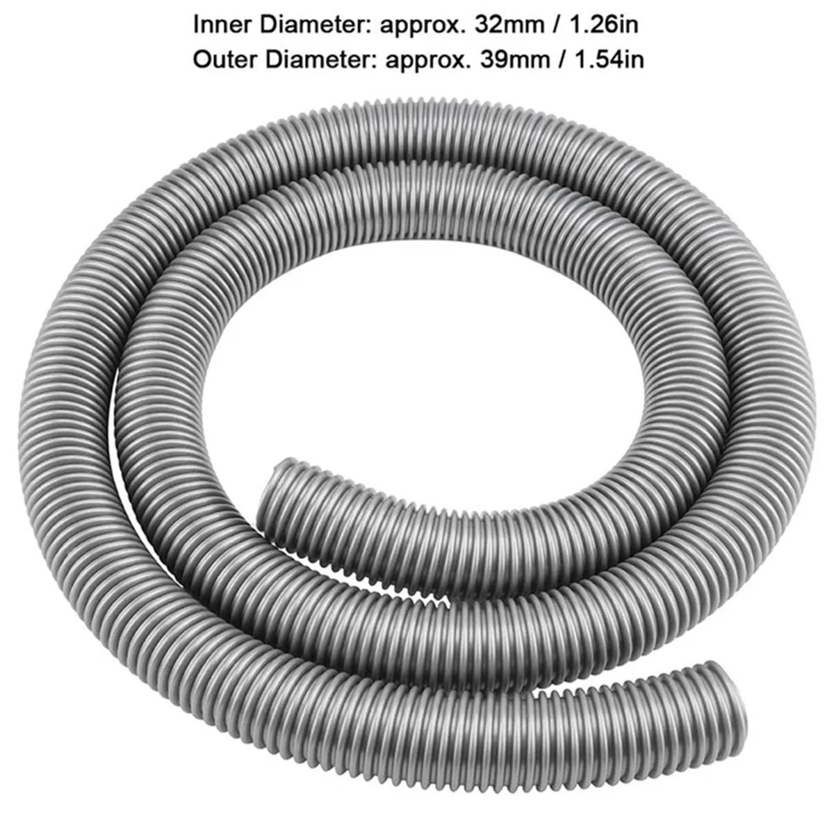 Flexibler Schlauch weicher Schlauch innen 32mm außen 39mm Haushalts staubsauger Universal schlauch Haushalts reinigungs zubehör